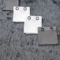 پرده حریر بافتدار پانچ آماده فقط|پرده، رانر، رومیزی|تهران, تهرانسر مرکزی|دیوار