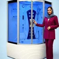 وان جکوزی کابین دار برای زوج‌های مشهدی دوش سوناخشک