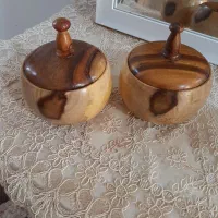 دوعددقندان چوبی