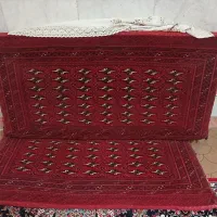 پشتی آماده پرکرده ..دست بافت..سایز بزرگ
