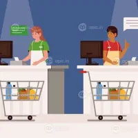 صندوقدار رستوران و بیرون بر