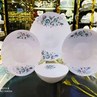 آرکوپال گل Gelorya آبی و طوسی در ۴ قالب|ظروف سرو و پذیرایی|اصفهان, شهشهان|دیوار