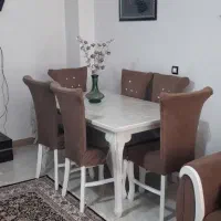 میز غذاخوری شش نفره