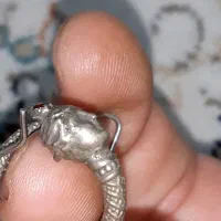 گوشواری نقره کهنه|جواهرات|کرمانشاه, |دیوار