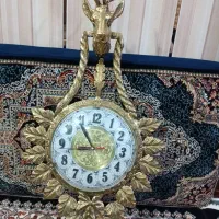 ساعت سنگین برنز اصل|ساعت دیواری و تزئینی|نهاوند, |دیوار