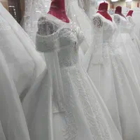 فروش ویژه لباس عروس های سفید و رنگی نو