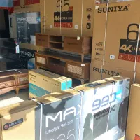 تلویزیون هوشمند ۶۵مکسن با پنل اصلی الجی اقساطی|تلویزیون و پروژکتور|زنجان, |دیوار