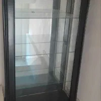 بوفه پایه دار چهار طبقه تمام چوب راش