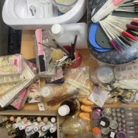 وسایل کاشت ناخن کامل به صورت یکجا|آرایشی، بهداشتی، درمانی|تهران, نارمک|دیوار