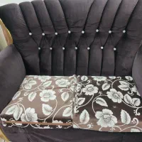 یک دست مبل 9نفره تمیز|مبلمان خانگی و میز عسلی|فولادشهر, C1|دیوار