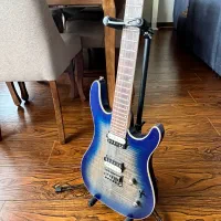 گیتار الکتریک کورت cort x300- blue burst