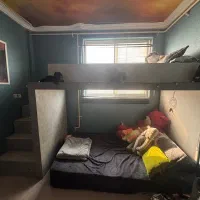 تخت دو طبقه تمام ام دی اف