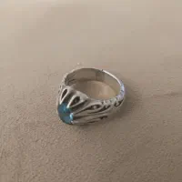 انگشتر نقره ۹۲۵و۹۶۰