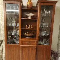 بوفه مارک istikbal ترکیه با رنگ ماهاگونی