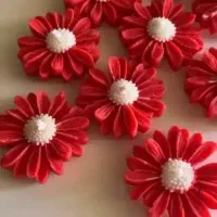 شمع گل بابونه یلدایی