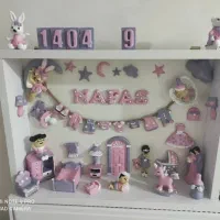 سینی دکوراتیو و استند اسم باقیمت مناسب|صنایع دستی و سایر لوازم تزئینی|بروجرد, |دیوار