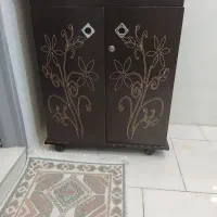 جا کفشی رنگ قهوه‌ای سالم