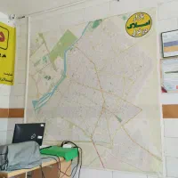 ***فروش نقشه بزرگ و باکیفیت شهر دزفول