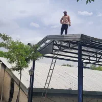 سقف شیروانی خرپاسوله پانل نمالمبه ابرو|خدمات پیشه و مهارت|تهران, میدان ولیعصر|دیوار