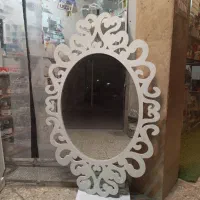 آینه شلف قدی دیواری به همراه طاقچه رایگان ضدآبPVC