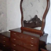 تخت خواب چوب گردو|تخت و سرویس خواب|شهریار, شهریار|دیوار