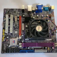 مادربرد ddr2 به همراه CPU AMD