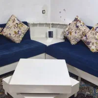 مبل ال ۷نفره بامیزوعسلی|مبلمان خانگی و میز عسلی|کرمانشاه, |دیوار
