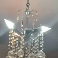 دو عدد لوستر سه شاخه