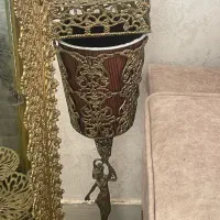 سطل زباله برنز