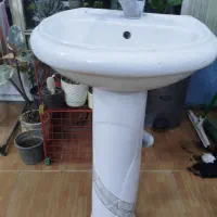 سنگ دستشویی همراه شیر اهرمی|لوازم سرویس بهداشتی|گرگان, |دیوار