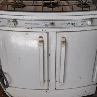 کابینت ام دی اف و گاز سه شعله قدیم|آب‌چکان و نظم‌دهنده ظروف|لالجین, |دیوار