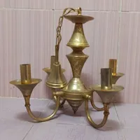 لوستر سقفی برنجی|لوستر و چراغ آویز|اهواز, فاز ۲ پادادشهر|دیوار