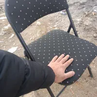 صندلی فلزی تاشو