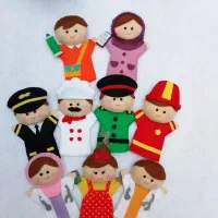 عروسک انگشتی و دستکشی