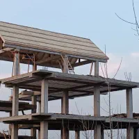 سربندی کلبه چوبی نجاری حلب سقف کاذب راویز پرسیانا|خدمات پیشه و مهارت|رشت, نظری|دیوار