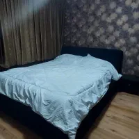 سرویس خواب کامل مشکی مات، در حد نو (اتاق مهمان)