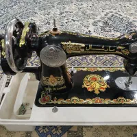 چرخ  خیاطی  قدیمی مارشال شیرنشان نو