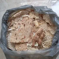 نان خشک بدون کپک بدون ذره ای ناخالصی