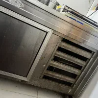 فریزر دو درب استیل بزرگ 420لیری