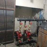 تاسیسات پکیج موتورخانه آبگرمکن شوفاژ لوله کشی مشعل