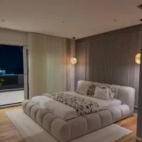 تخت خواب تدی مبلمان ماوی کیش|تخت و سرویس خواب|کیش, |دیوار