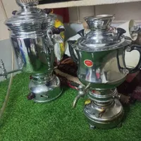 سماور نفتی اورانوس ۴ لیتری درحال کار|سماور، چای‌ساز، قهوه‌ساز|گرگان, |دیوار