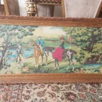 دو عدد تابلو پولک دوزی و تابلو کوبلن دوزی چوبی|تابلو، نقاشی، عکس|پردیس, فاز ۲|دیوار