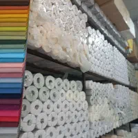 کاغذدیواری ،پخش پرده پانچ و زبرا ، برچسب کابینت