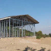 اجرای اسکلت ال اس اف LSF در فومن