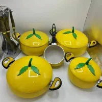 سرویس قابلمه طرح میوه شیک و جذاب|ظروف پخت‌وپز|مشهد, احمدآباد|دیوار