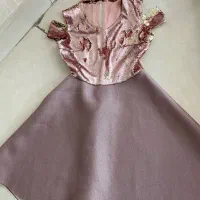 پیراهن پولکی عروسکی