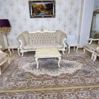 مبل/مبلمان هفت نفره/مبل استیل/مبل طلایی هفت نفره|مبلمان خانگی و میز عسلی|اسلام‌شهر, شهرک مهدیه|دیوار