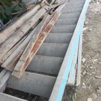 پله چوبی سلام