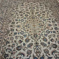 فرش دستباف جفت ۹ متری کاشان جفت